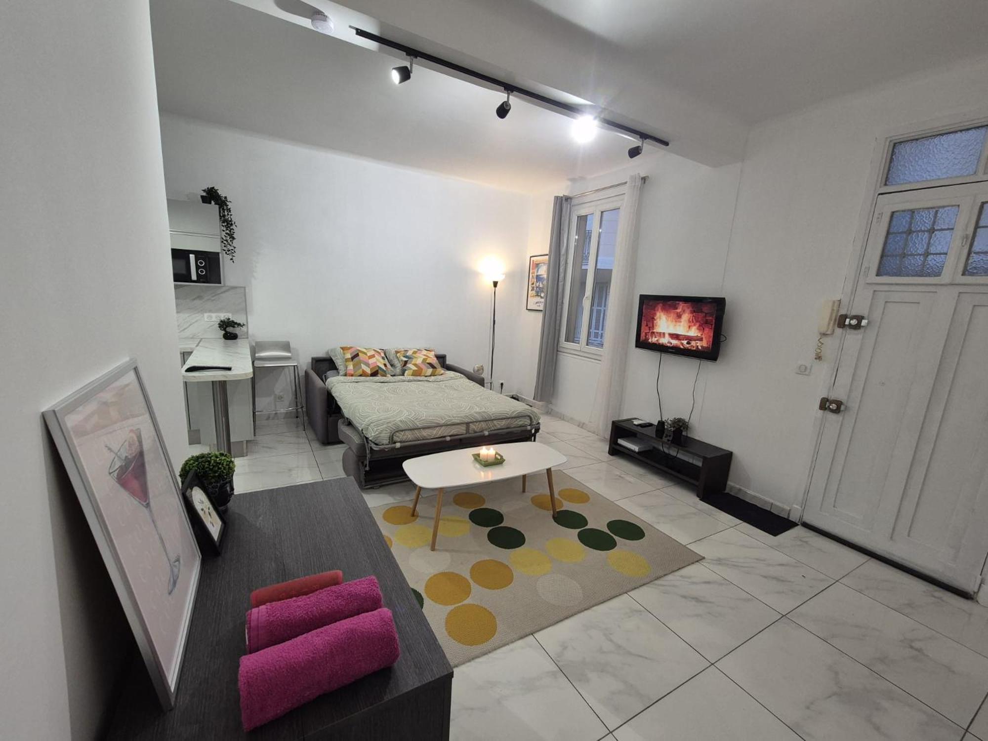 Studio Renove Au Centre Ville Nice Buitenkant foto