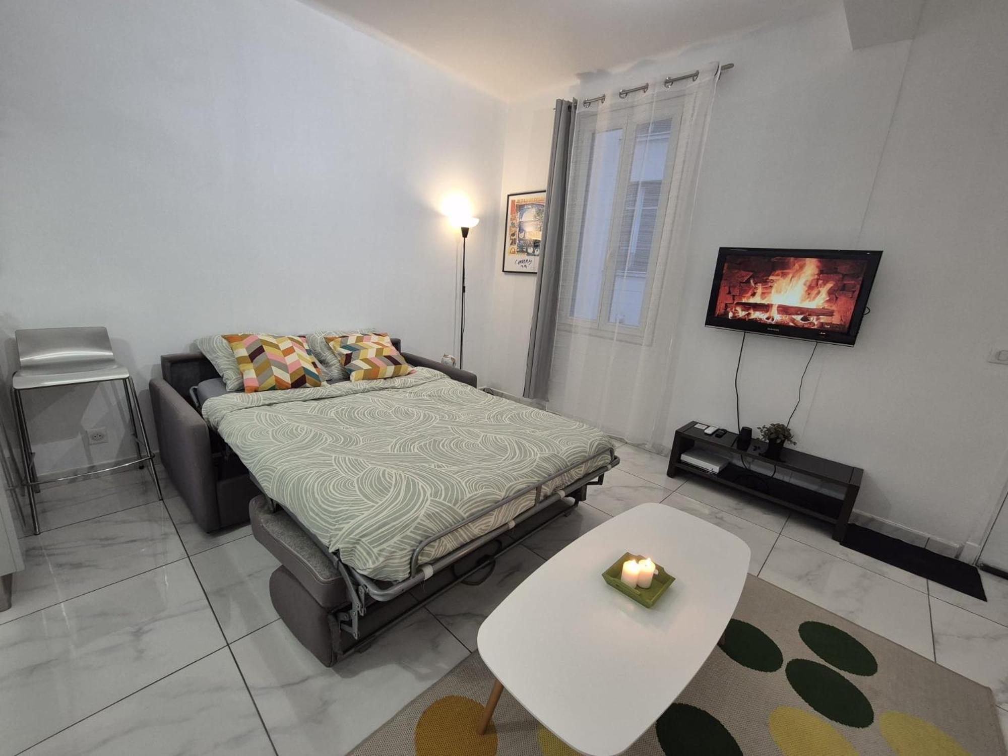 Studio Renove Au Centre Ville Nice Buitenkant foto
